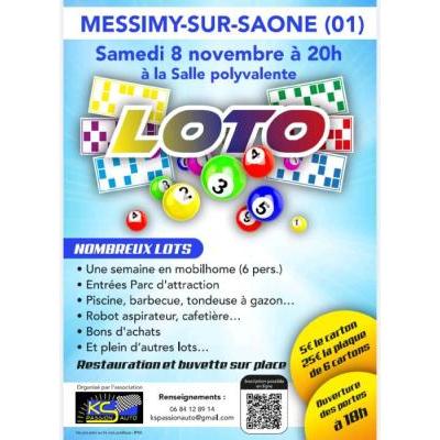 Photo du Loto à Messimy sûr Saône  à Messimy-sur-Saône