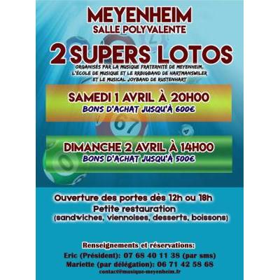 Photo du Super loto associatif de la Société de musique de Meyenheim à Meyenheim
