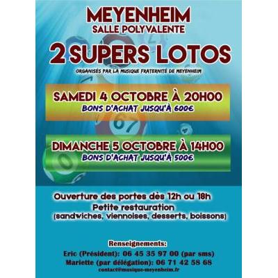 Photo du Grand loto de la Société de musique de Meyenheim à Meyenheim