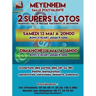 Photo du Super loto associatif de la Société de musique de Meyenheim à Meyenheim