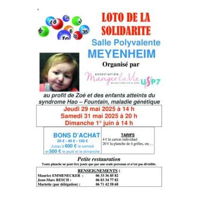 Photo du Loto de la solidarité à Meyenheim