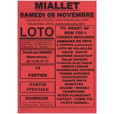 Photo du SUPER LOTO à Mialet