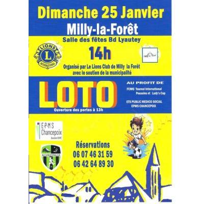Photo du LOTO du LIONS CLUB de Milly-la-Forêt à Milly-la-Forêt