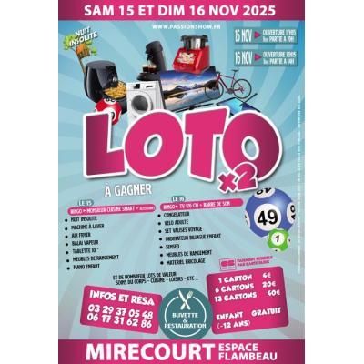 Photo du Super Loto de Passion Show à Mirecourt (88500) à Mirecourt