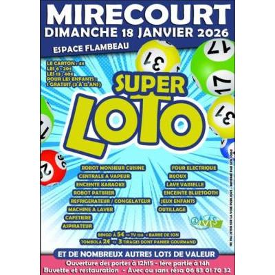 Photo du SUPER LOTO DE L'OMS A MIRECOURT (88500) à Mirecourt