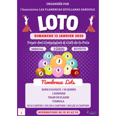 Photo du Loto annuel Association Las Flamencas à Mireval