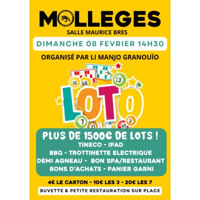 Photo du Loto avec plus de 1500&euro; de lots ! à Mollégès
