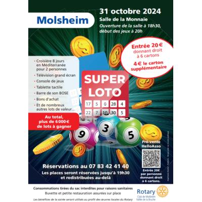 Photo du Super Loto du Rotary à Molsheim