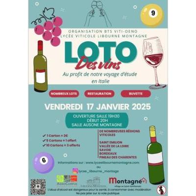 Photo du Loto des vins  à Montagne