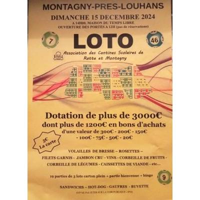 Photo du Loto des cantines scolaires Ratte-Montagny à Montagny-près-Louhans