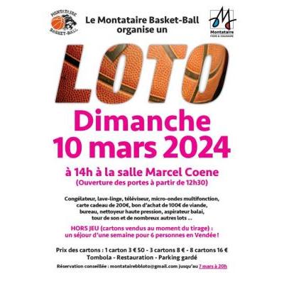 Photo du Super loto du Montataire Basket Ball à Montataire