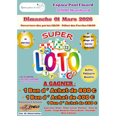 Photo du SUPER LOTO à Montbard