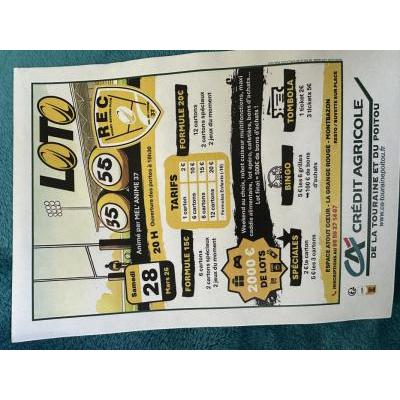 Photo du SUPER LOTO DU RUGBY ANIME PAR MELANIE RESERVATION AU 06.59.27.14.07 à Montbazon