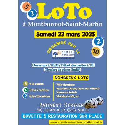 Photo du LOTO du comité d'animation de Montbonnot Saint Martin à Montbonnot-Saint-Martin