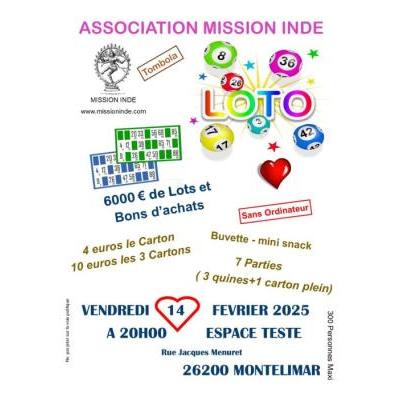 Photo du LOTO Mission Inde à Montélimar