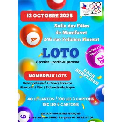 Photo du LOTO Secours populaire français à Montfavet