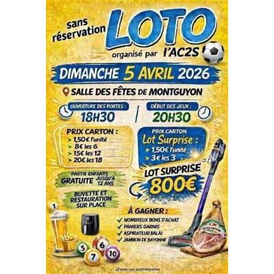 Photo du Loto organis&eacute; par l'AC2S à Montguyon