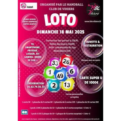 Photo du Méga loto à Montilliers