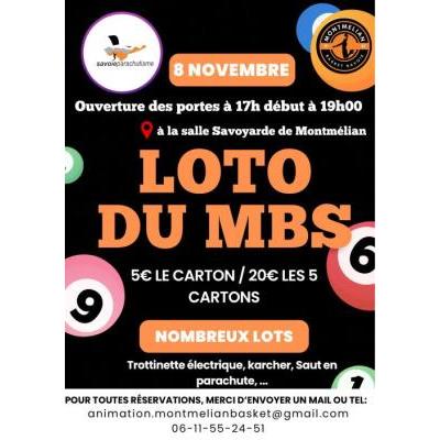 Photo du Super Loto du MBS à Montmélian