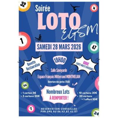 Photo du LOTO EGSM Gymnastique à Montmélian