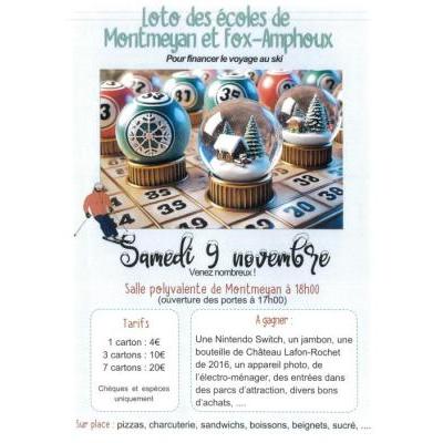 Photo du Loto des écoles  à Montmeyan