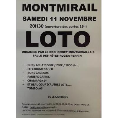 Photo du Loto cochonnet Montmiraillais à Montmirail