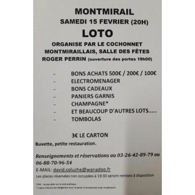 Photo du Loto cochonnet Montmiraillais à Montmirail