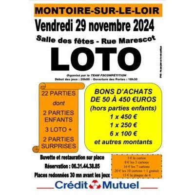 Photo du Loto du TEAMFSCompétition à Montoire-sur-le-Loir