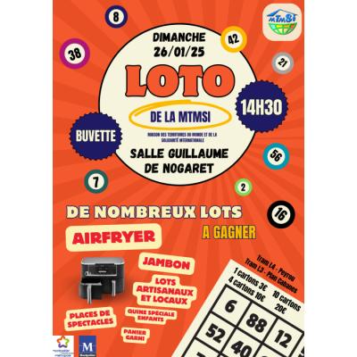 Photo du Loto associatif de la MTMSI à Montpellier