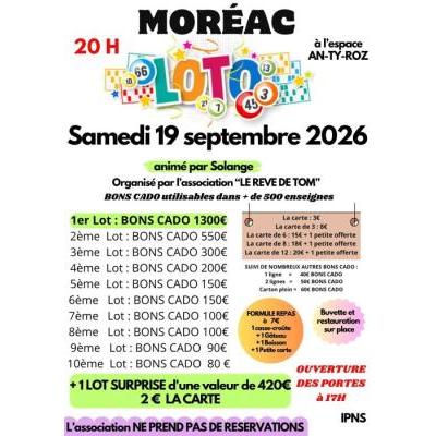 Photo du LOTO à Moréac