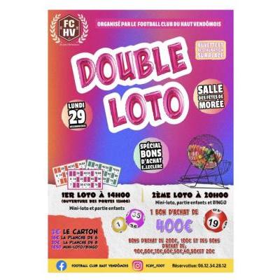 Photo du Double LOTO du Football Club Haut Vendômois  à Morée