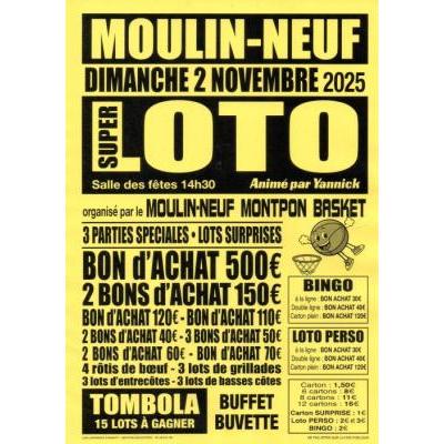 Photo du Loto du Basket à Moulin-Neuf