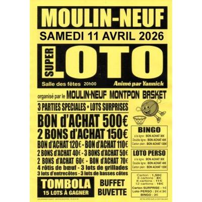 Photo du Loto du Basket à Moulin-Neuf