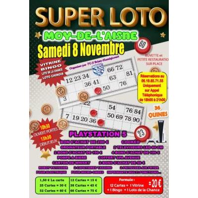 Photo du SUPER LOTO QUINE à Moÿ-de-l'Aisne