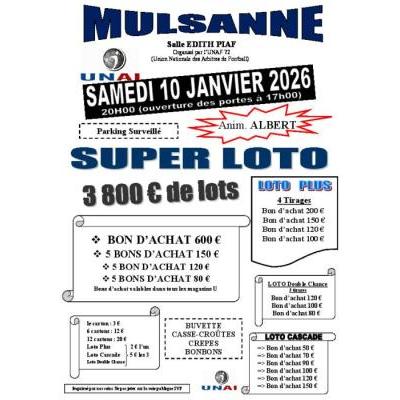 Photo du Super Loto anim&eacute; par Albert à Mulsanne
