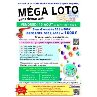 Photo du Méga Loto à Munchhouse