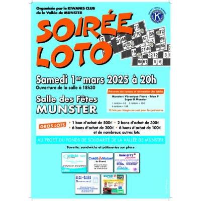 Photo du Loto du Kiwanis Club de la Vallée de Munster à Munster