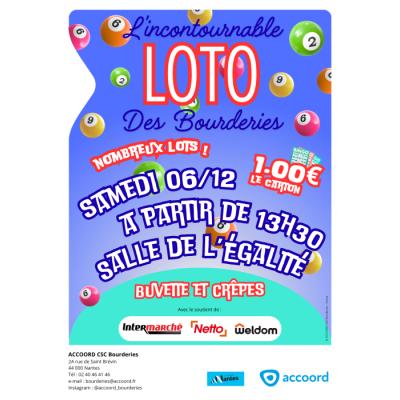 Photo du L'incontournable loto des Bourderies ! à Nantes