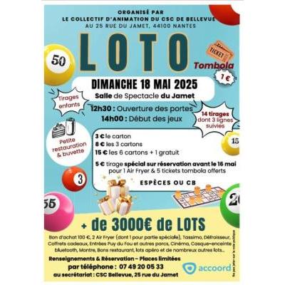 Photo du Loto Dimanche 18 Mai 2025 à Nantes