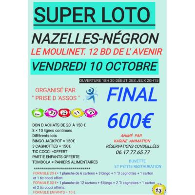 Photo du SUPER LOTO DU MOULINET à Nazelles-Négron