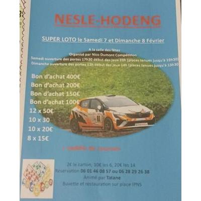 Photo du Super loto  à Nesle-Hodeng