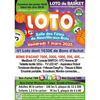 Photo du Loto du Basket à Neuville-aux-Bois
