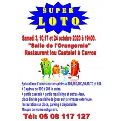 Super Loto Spécial bon d'achats dont un de 300e (voir liste) à Carros