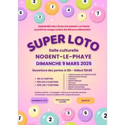 Photo du Loto de l’école de Nogent le Phaye à Nogent-le-Phaye