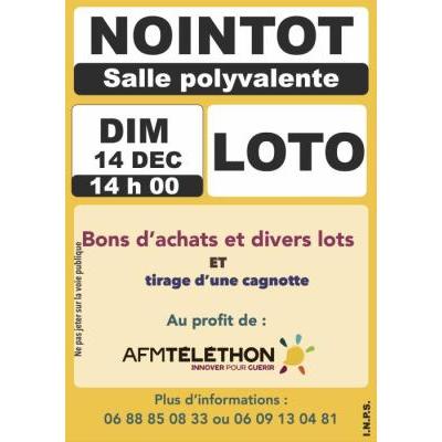 Photo du Loto du Téléthon à Nointot