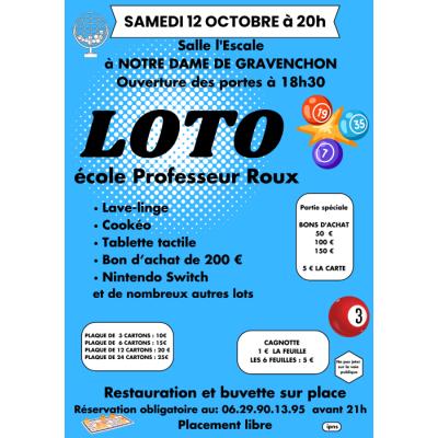 Photo du Loto de l'école Professeur Roux à Notre-Dame-de-Gravenchon