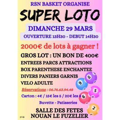 Photo du SUPER LOTO - RSN BASKET à Nouan-le-Fuzelier