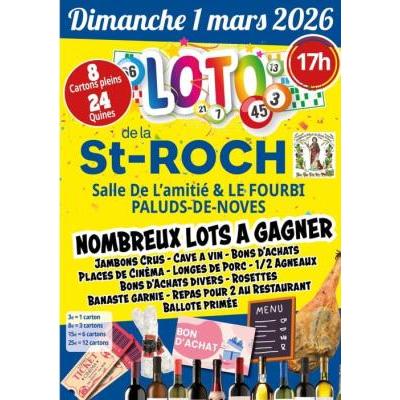 Photo du Loto de la Confr&eacute;rie de la St Roch des Paluds à Noves