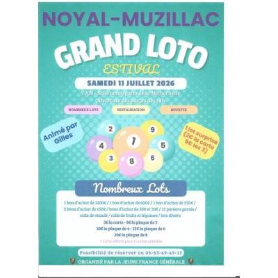 Photo du Grand loto estival à Noyal-Muzillac