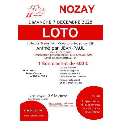 Photo du LOTO DU NOZAY HANDBALL à Nozay